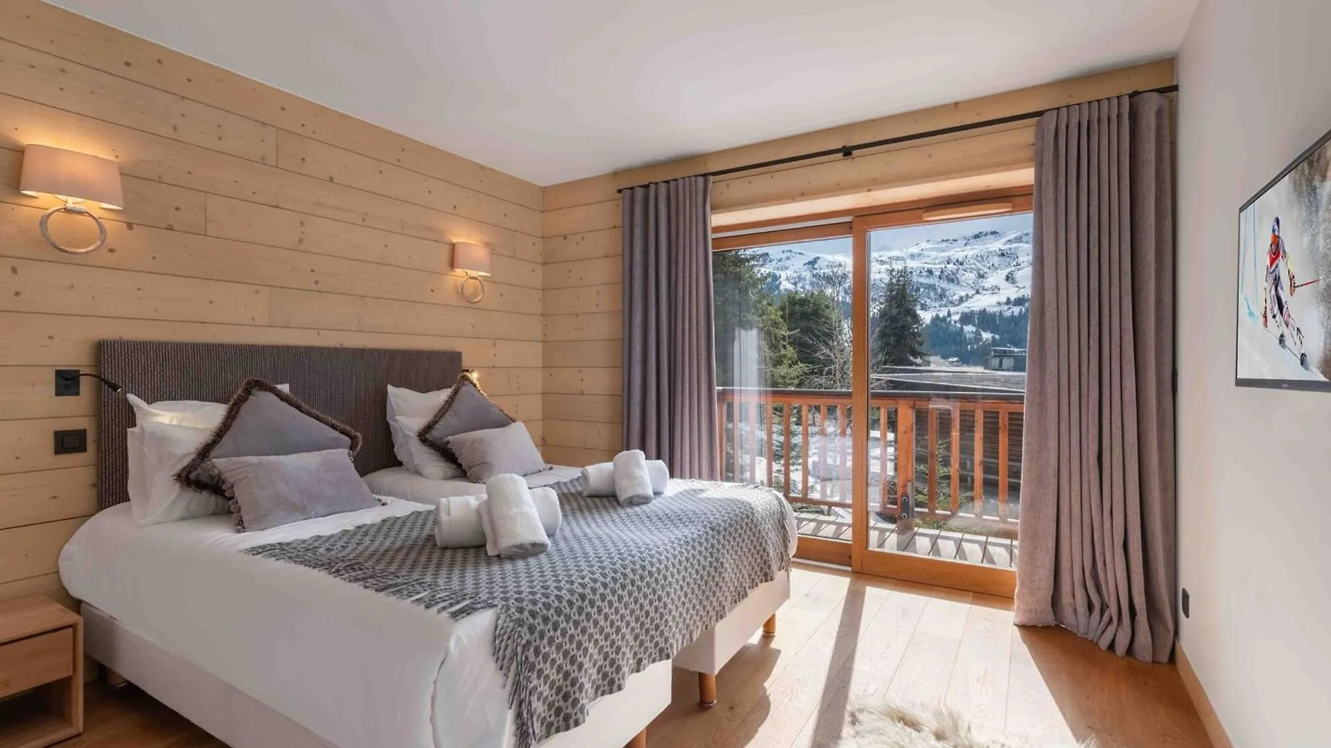 Chalet Chic Avec Jacuzzi Et Sauna A Meribel - Fr-1-565-131 0*, Les Allues
